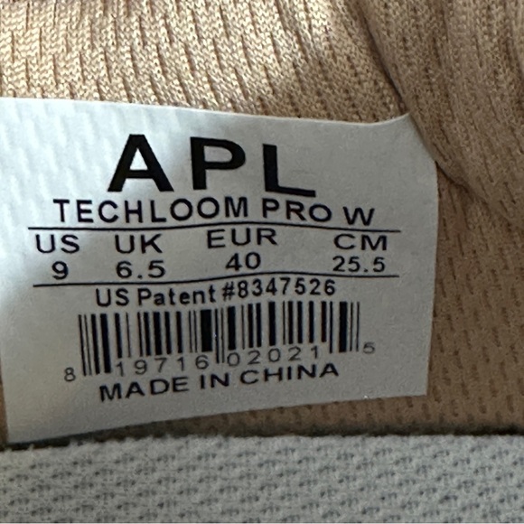APL Athletic Propulsion Labs TechLoom Pro Phantom sneakers in rose gold, size 9 - Picture 7 of 15